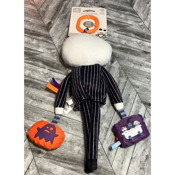 Nightmare Before Christmas Jack Skellington Baby Activity Crinkle Toy - Picture 2 of 5